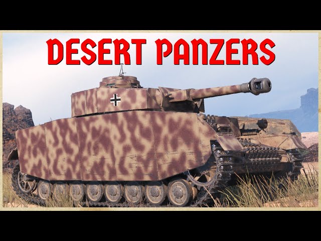 World of Tanks || Desert Panzers