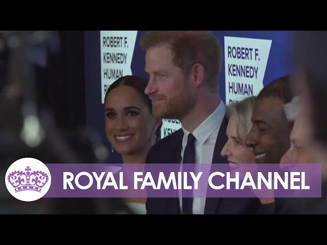 Harry and Meghan Appear at Ripple of Hope Awards