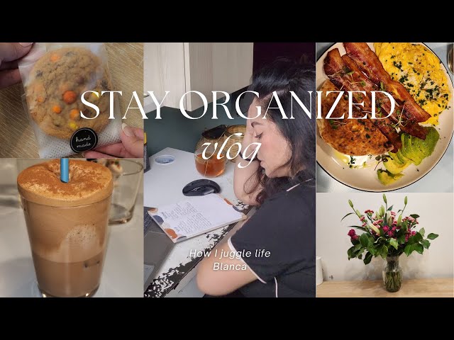 How I Stay Organized Vlog: Inside My Daily Routine