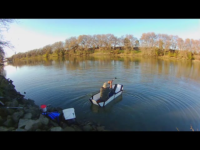 DIY Foldable Boat for only 30$! Fits in car backseat!