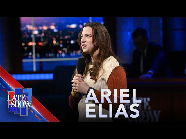 “Joe Biden Is The Jason Derulo Of Politics” - Ariel Elias Performs Stand-Up (LIVE on The Late Show)