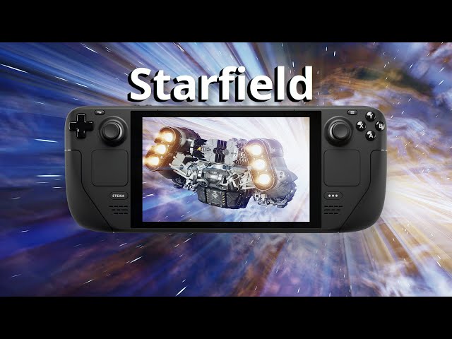 Starfield on Steam Deck (day 1 early access)