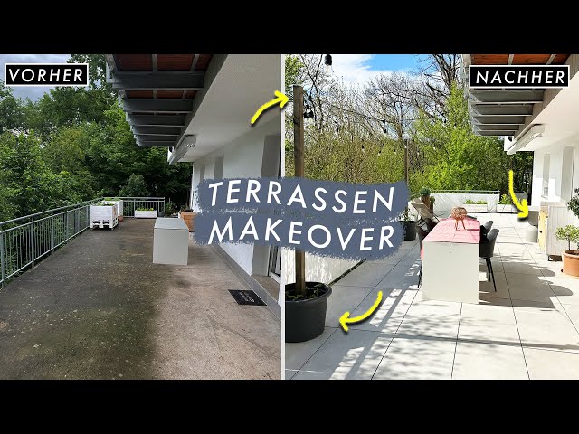 Terrasse neu gestalten - DIY Ideen für einen stylischen Outdoorbereich + gemütliche Beleuchtung