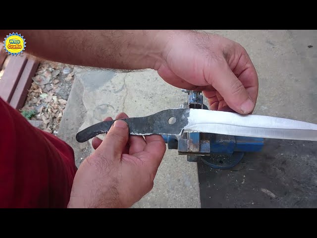 I Easily Made a Different Knife From Vineyard Scissors! Wise Crafts