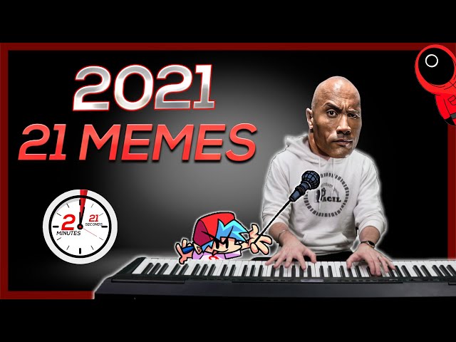 2021 in 21 MEMES (in 2:21)