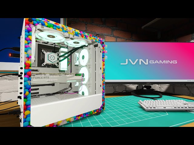 I Built This RAINBOW PC From The Tears Of Unicorns - PC Building Simulator 2