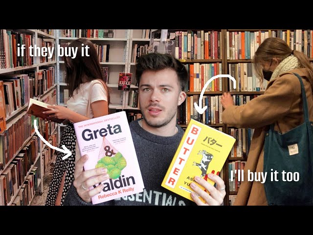 i bought every book i saw strangers buying at the bookstore