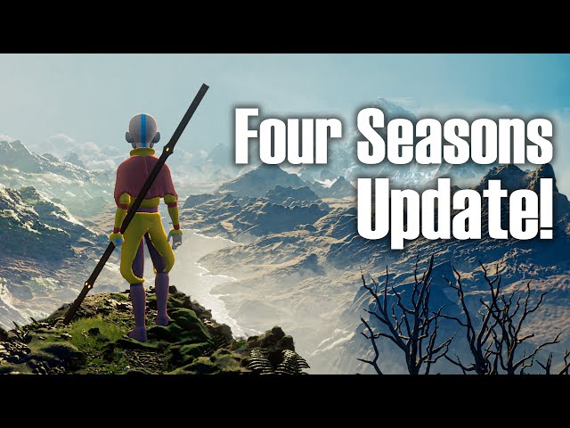 Play the new FOUR SEASONS Update! Fully revamped Aang!