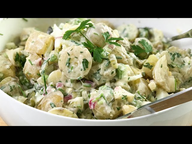 Oh so yummy Potato Salad Recipe! Your family and friends will love it!