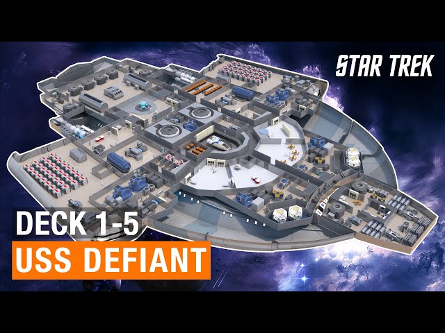 Star Trek:  Inside the USS Defiant Deck 1-5
