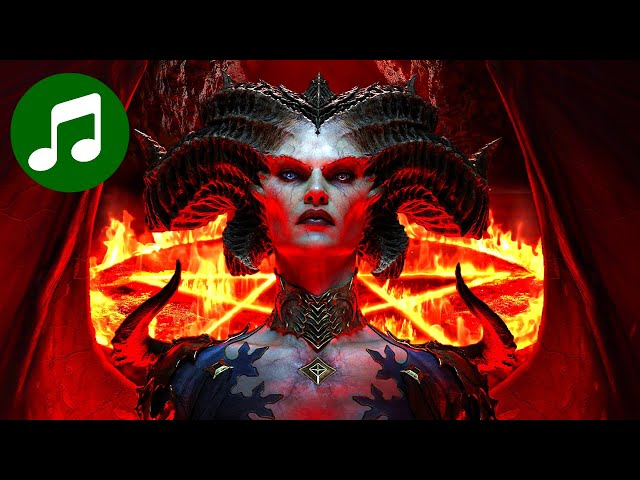 Relaxing DIABLO IV Music 🎵 1 HOUR Lilith Chill Mix From ( OST | Soundtrack )