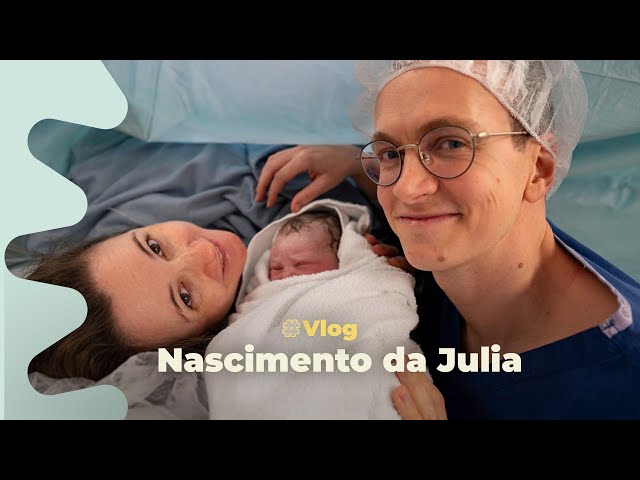 Nascimento da Julia - parto cesária em Londres