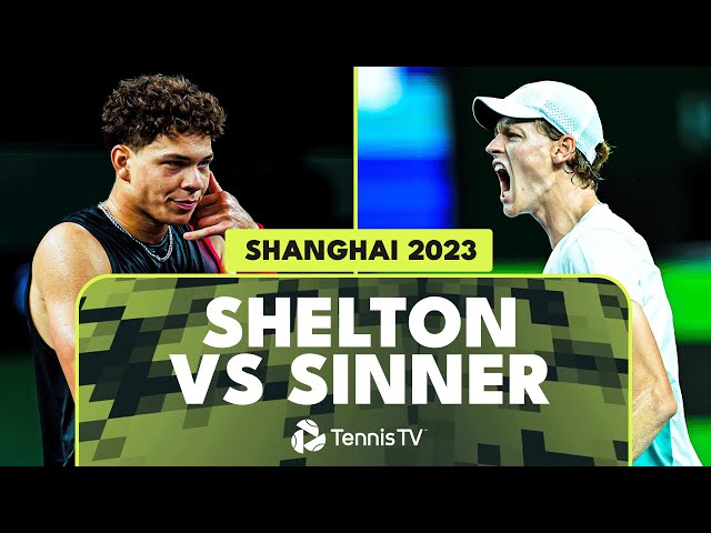 Jannik Sinner vs Ben Shelton THRILLER 😮‍💨 | Shanghai 2023 Extended Highlights