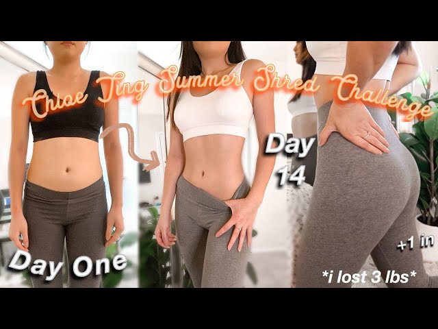 TRYING CHLOE TING NEW SUMMER SHRED CHALLENGE 2020 *getting that hot girl summer body* (I'M SHOOK)