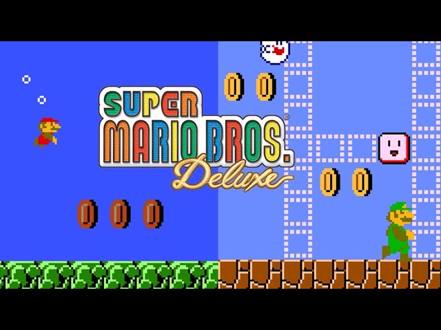 super Mario bros deluxe Gameboy color gameplay video