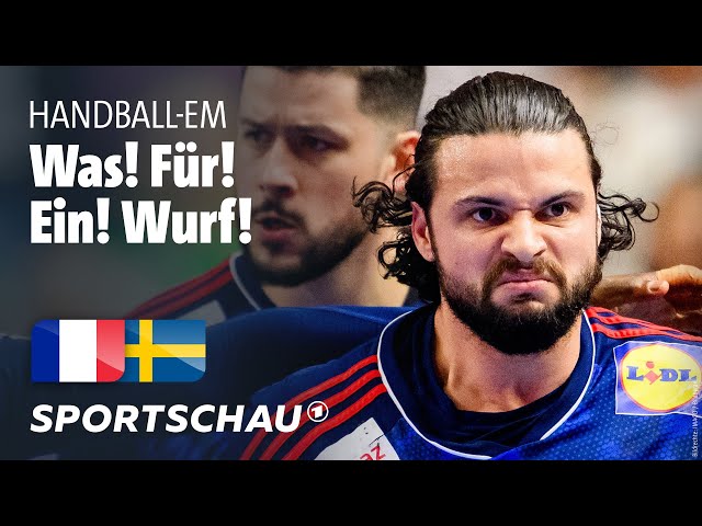 Frankreich - Schweden Highlights | Handball-EM 2024 | Sportschau