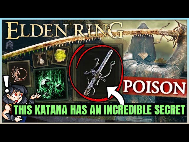 So the Deadly Poison Katana is Secretly INSANE - BEST Elden Ring  Serpentbone Blade Build Guide!