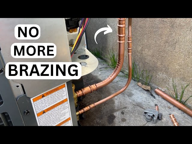 Brazing Is For Cavemen. THIS Is The Future Of HVAC Copper Connections. -RLS Crimping Tool-