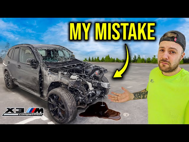 I MESSED UP REBUILDING MY DESTROYED BMW X3M