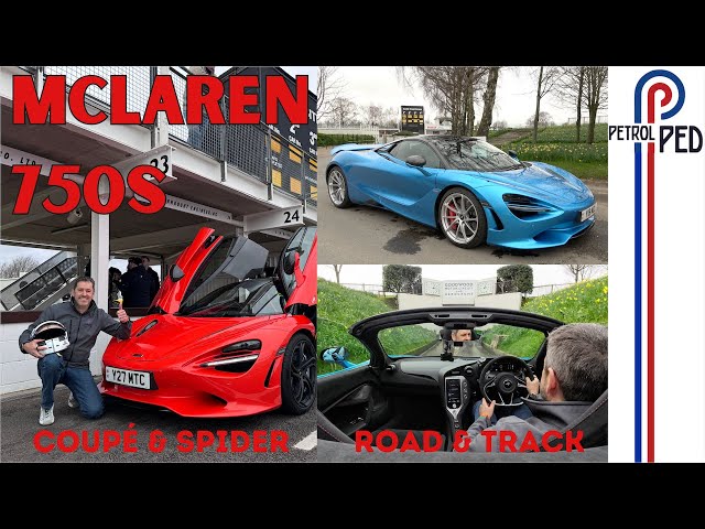 Is the McLaren 750S that different from the 720S ? [Road and Track Test] - 4K