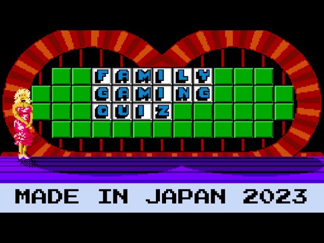 Made in Japan Festival Family Gaming Night Quiz