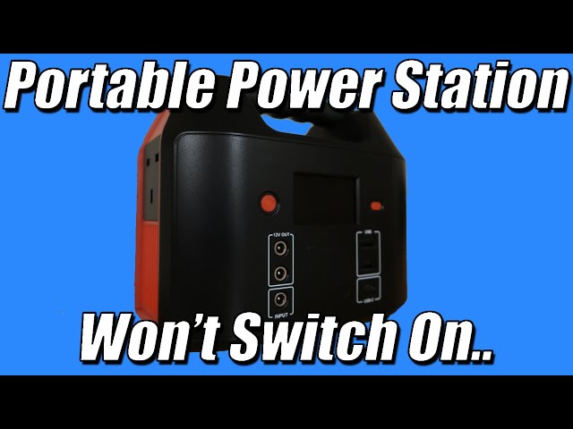 SINKEU Portable Power Station - Won't Switch On | Can I FIX it?