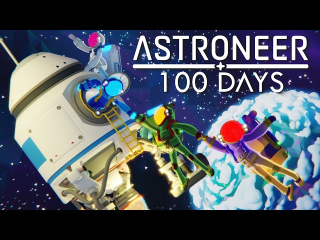 I Spent 100 Days In Astroneer... Here's What Happened!