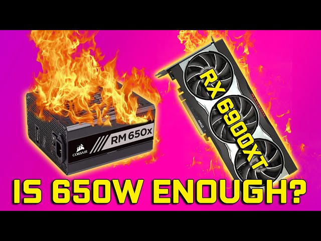 RX 6800XT & 6900XT Power Supply Requirements - Minimum PSU Wattage