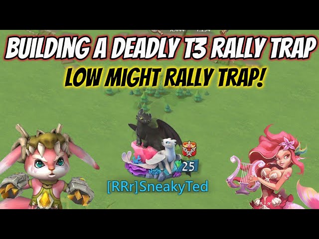 Building A Deadly T3 Rally Trap! - Lords Mobile