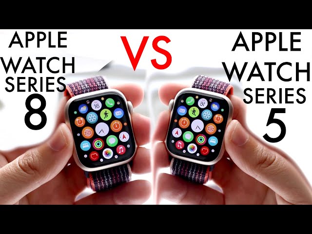Apple Watch Series 8 Vs Apple Watch Series 5! (Comparison) (Review)