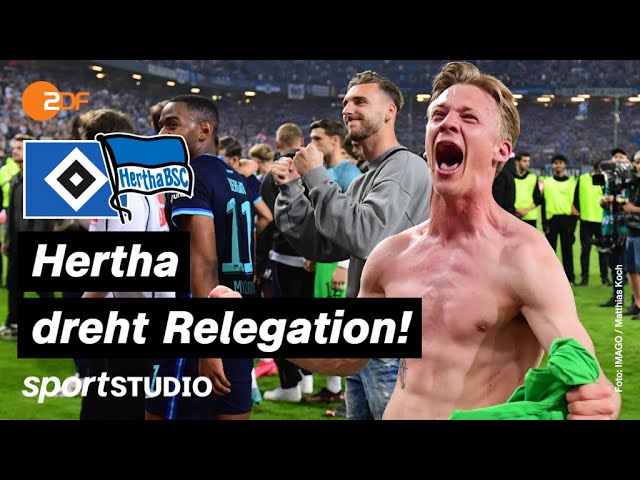HSV – Hertha BSC Highlights | Relegation Rückspiel Bundesliga 2021/22 | sportstudio