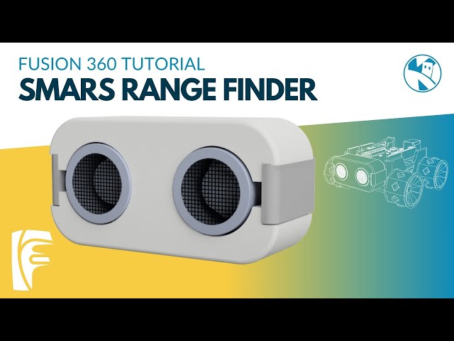 SMARS Fusion 360 Design - HC-SR07 Range Finder