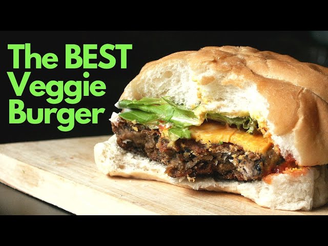 BEST Veggie Burger~vegan/gluten free~no weird ingredients