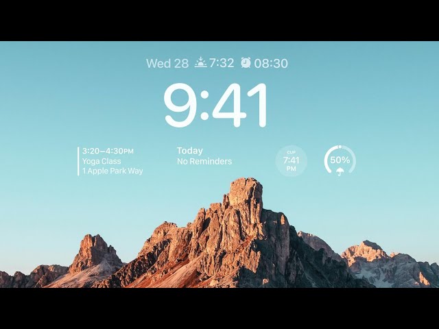 iPadOS 17 beta 1 Lock screen Previews 🤯
