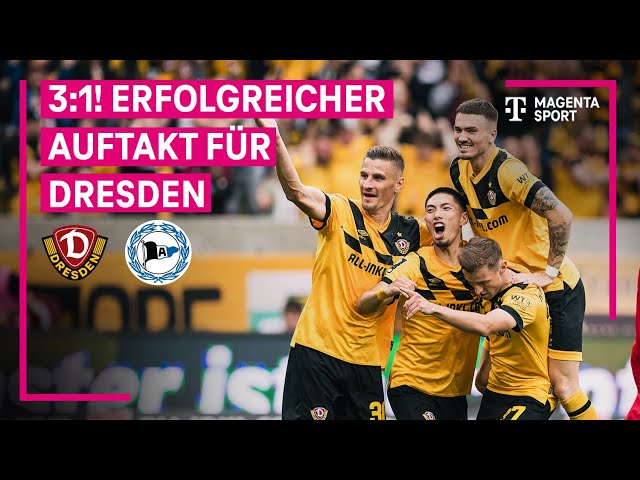 Dynamo Dresden - DSC Arminia Bielefeld | Highlights 3. Liga | MAGENTA SPORT