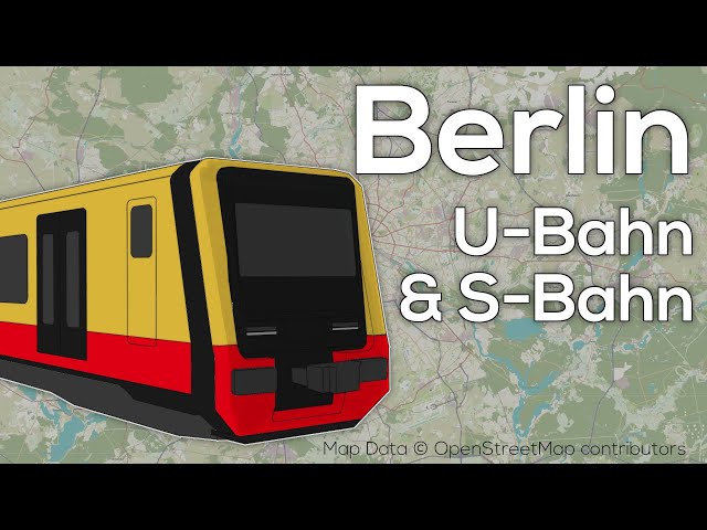 A FANTASTIC subway network! | Berlin U-Bahn & S-Bahn