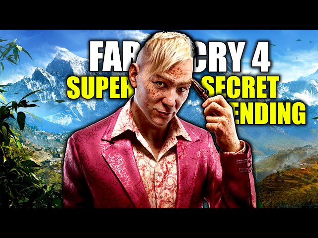 Far Cry 4 - Super Secret Ending (Helicopter Crash Secret Ending)