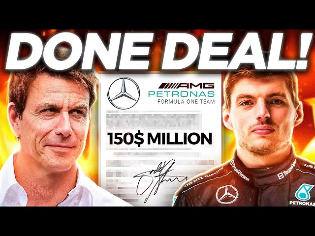 Max Verstappen's INSANE NEW DEAL with Mercedes Just Got LEAKED!