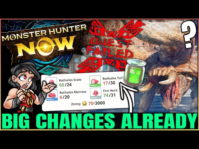 Monster Hunter Now - MASSIVE New Monster & Potion Update - 4 BIG Probems & 1 INCREDIBLE Game!