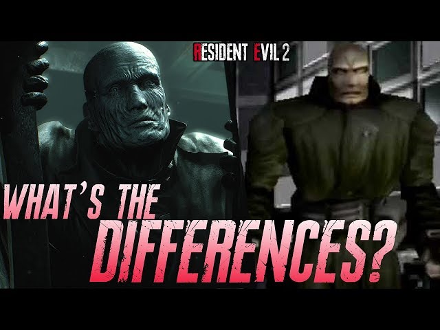 Mr X Resident Evil 2 Remake - (Differences with the Original and Remake of MR X)