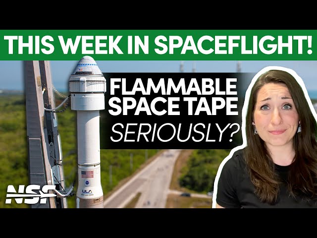 Flammable Space Tape, China Sets Moon Shot, and North Korea Takes a Swim - This Week In Spaceflight