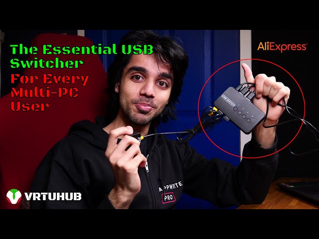 The Essential USB Switcher Every Multi-PC User Needs - USB Switch Shared Controller Hub