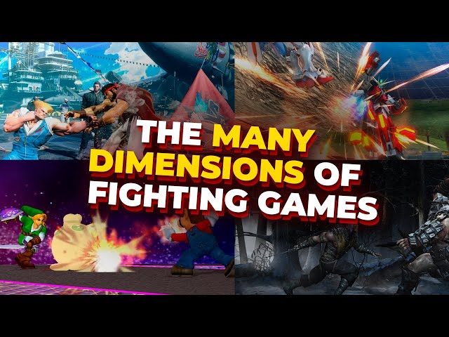 The many dimensions of Fighting Games - 2D, 3D, Arena Fighters