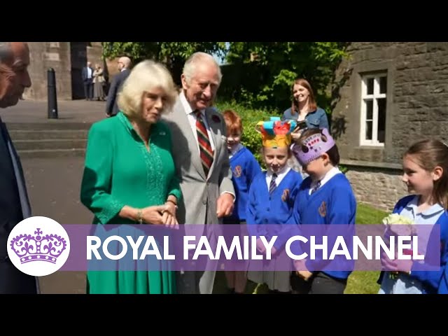 King Charles and Queen Camilla Meet Charles and Camilla In Touching Moment