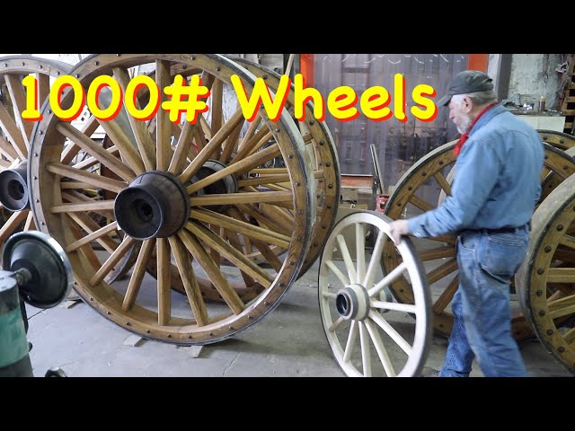Preparing to Repair 1000+ lb. Borax Wheels | Engels Coach Shop
