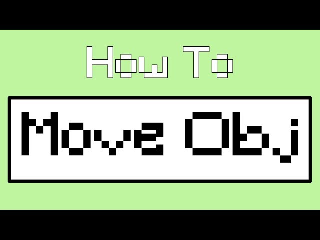 How to Move Objects In the Scene - Unity3D