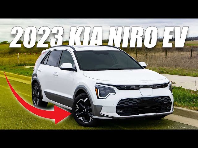 KIA Niro EV review 2023 - NEW Looks and Dope Features.