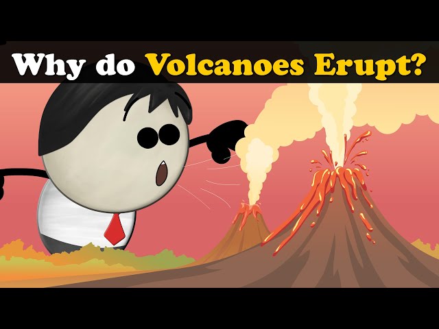 Why do Volcanoes Erupt? + more videos | #aumsum #kids #science #education #children