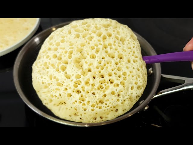 Guaranteed and successful! The simplest bagrir in five minutes without flour! fast100/100,