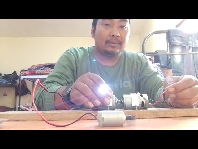 DC small generator Prem Lama YouTube channel💡💡😱😱
